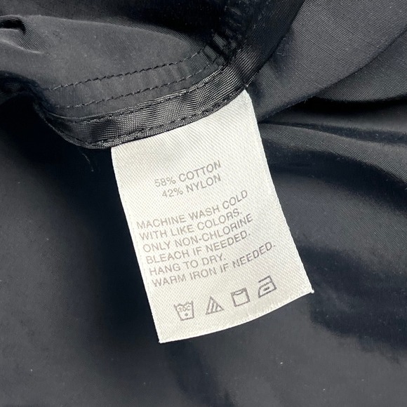 Halogen Black Zip Up Collared Lightweight Jacket Moto Career Women's Medium - Picture 5 of 11